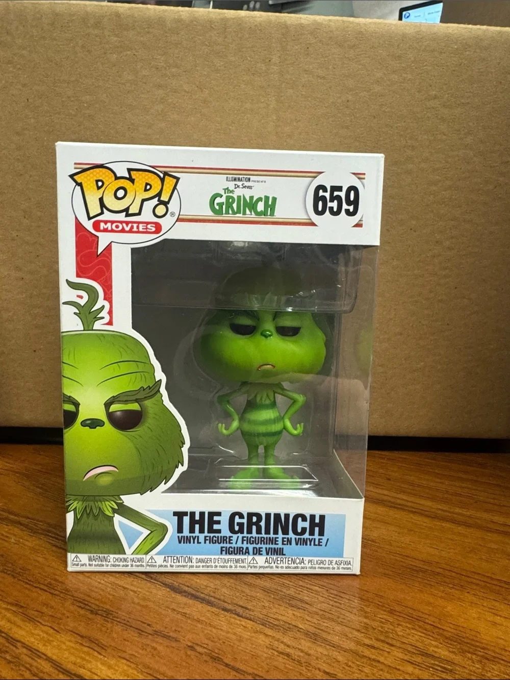 Funko Pop! The Grinch Green Vinyl Figure #659 - Picture 1 of 1